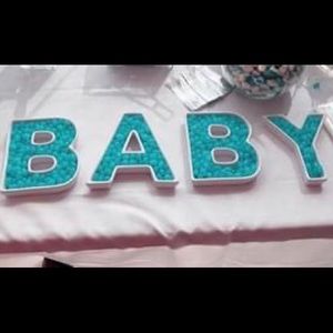 Ivy Lane Design™ Ceramic Letter dishes BABY